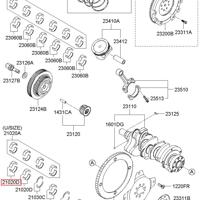 Деталь hyundaikia 2102038130