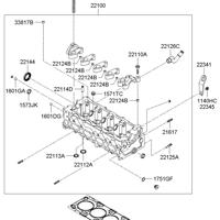 Деталь hyundaikia 2231125002