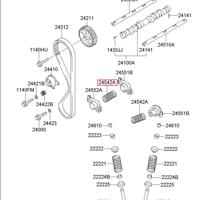 Деталь hyundaikia 2454122010