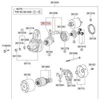 Деталь hyundaikia 3613125010