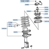 Деталь hyundaikia 5464537000