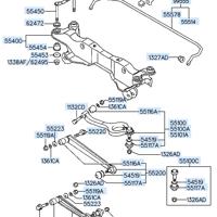 Деталь hyundaikia 5545434100