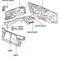 Деталь hyundaikia 6410034502