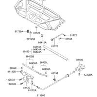 Деталь hyundaikia 8643025000