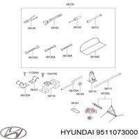 Деталь hyundaikia 9511073000