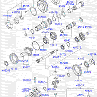 Деталь hyundaikia 4574828060