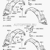 Деталь hyundaikia 8683125500