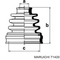 Деталь maruichi156 71420