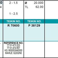 teikin 70600