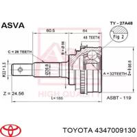 toyota 4347009130