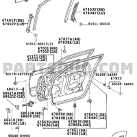 toyota 6711130461